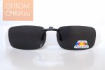 N605 polarized чер +футляр | НАКЛАДКИ на очки | Аксессуары